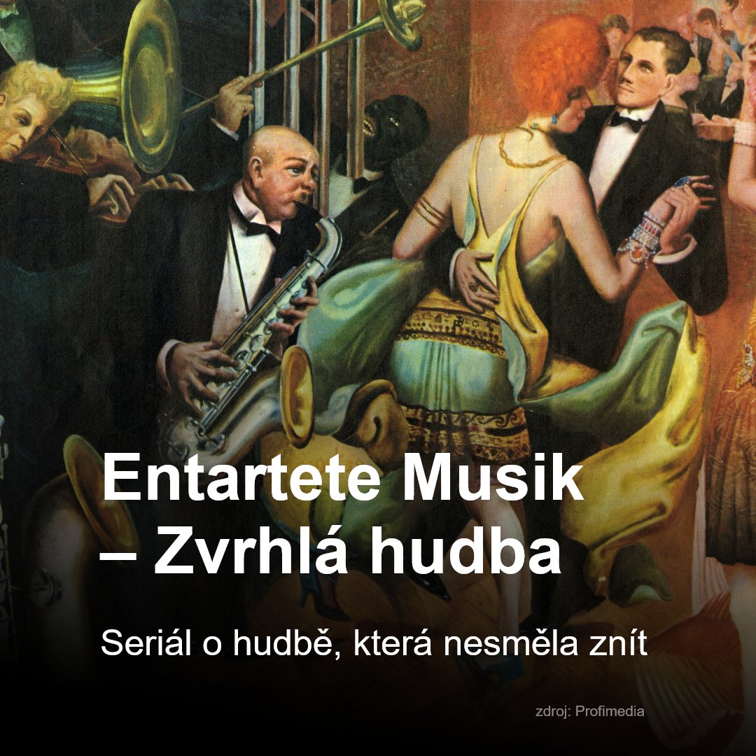 Entartete Musik – tak nacisté nálepkovali nejen hudbu židovských autorů, ale i jazz, atonální skladby a vůbec cokoli, co se vymykalo jejich ideálům estetiky. Poznejte osudy skladatelů i „zvrhlé“ melodie, které nesměly znít, v seriálu Mozaiky ▶ rozhl.as/EntarteteMusik