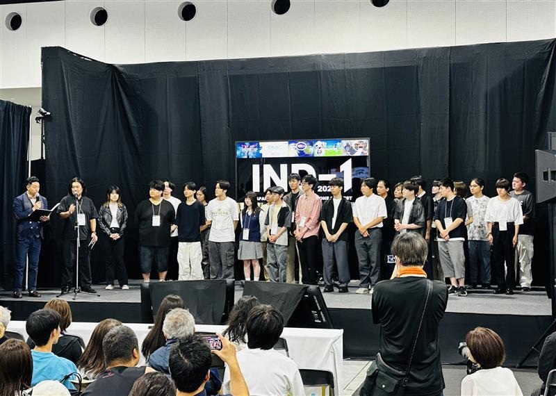 ind_1contest's tweet image. 【🎮IND-1セミファイナル】
7/20 万博会場で「IND-1 2025」セミファイナル開催!
デジタル学園祭の来場者数は1万人超✨
熱きプレゼンを沢山の方に見届けていただきありがとうございました!
ファイナルは9/20(土) グラングリーン大阪で開催!
4組の挑戦に乞うご期待!
#IND1 #インディーゲーム #U22