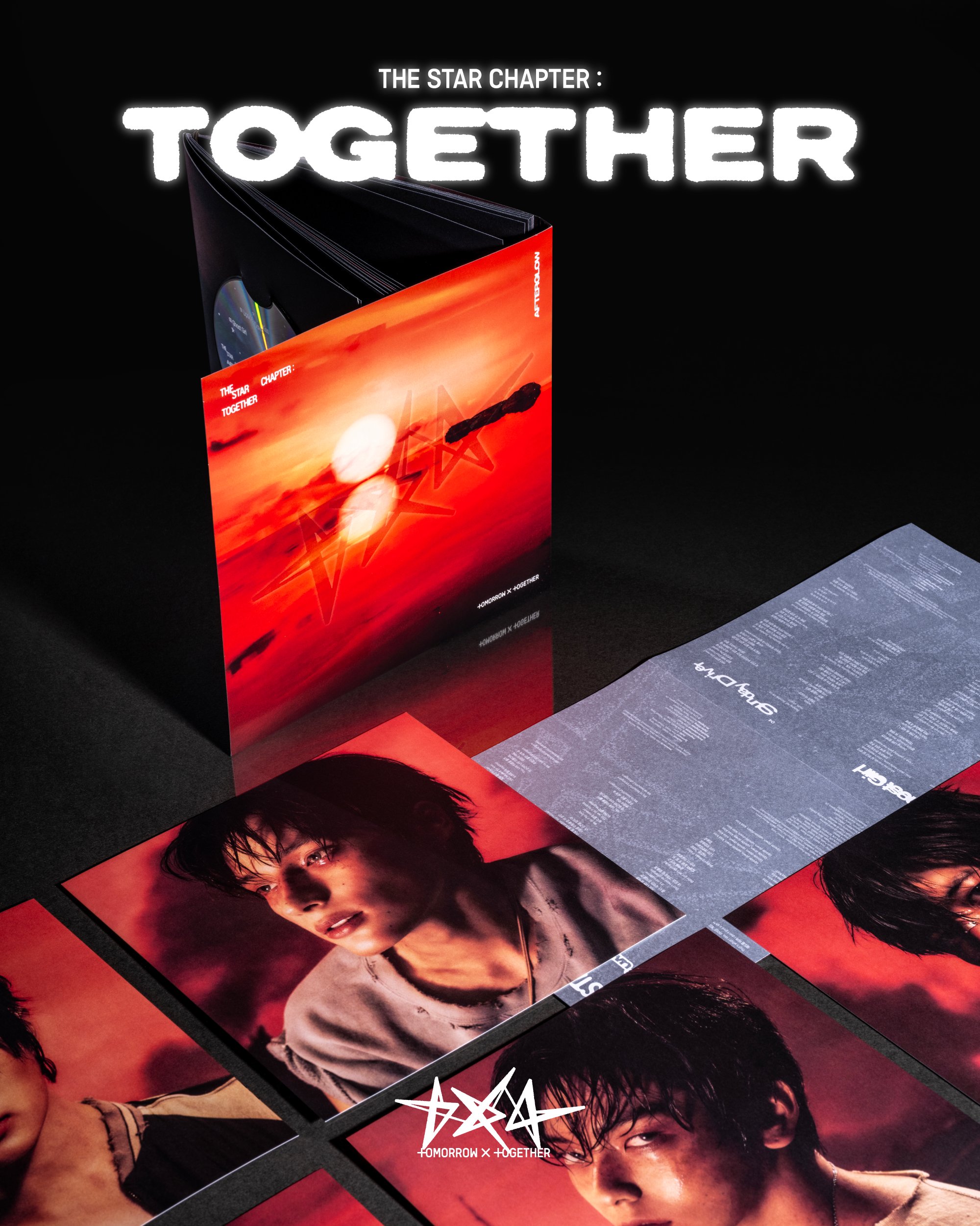 TXT TOGETHER Afterglow 未開封x40 TXT - Star Chapter: TOGETHER [4th Album - Afterglow Ver
