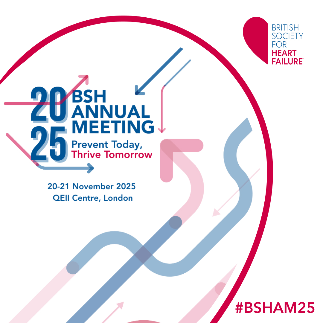 BSHeartFailure's tweet image. Don’t let the cost hold you back!
BSH offers travel grants to support members attending the Annual Meeting.
Apply today: bshevents.eventsair.com/bsh-annual-mee…
Get your tickets here: bshevents.eventsair.com/bsh-annual-mee…
#BSHAM25