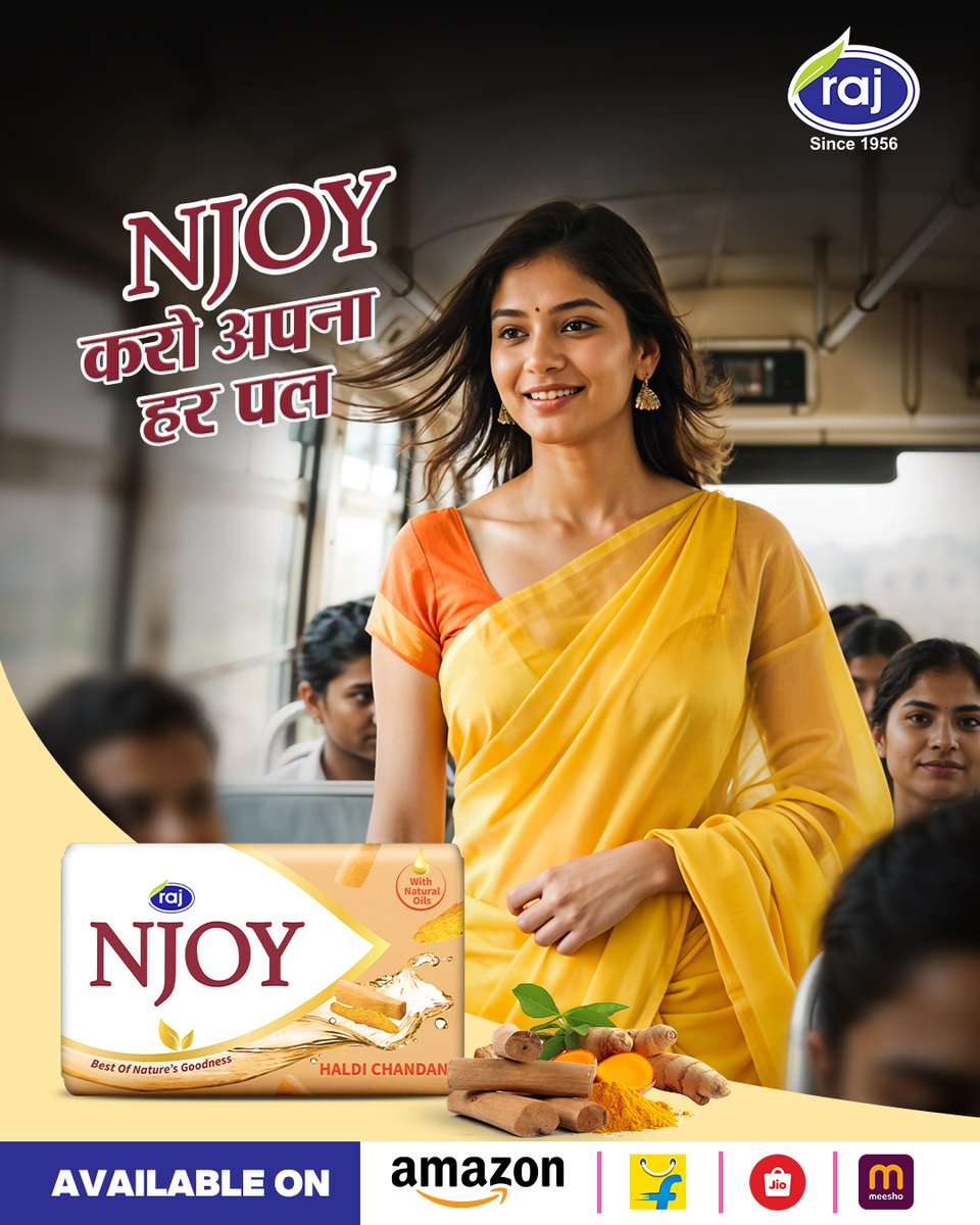 RajSuperWhite's tweet photo. Har din ek naya safar hai
Njoy kro apna har pal

#njoy #soaps #handmadesoap #smoothskin #noskinproblems #soapbars #luxurysoap #skinfriendly #bathandbeauty #herbalbath #multivitamine #beautysoap #handcraftsoap #skincaresales #haldichandan https://t.co/ILB7jOYHss
