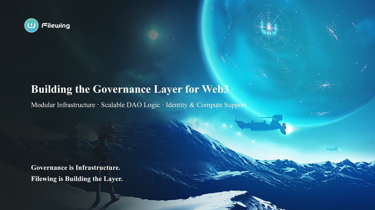 Filewing_'s tweet image. Behind every #Web3 application is a need for reliable coordination.

That’s why #Filewing is building a modular governance-layer chain — optimized for scalability, identity, compute, and DAO logic at the protocol level.

We’re building for what’s coming.

#GovernanceLayer