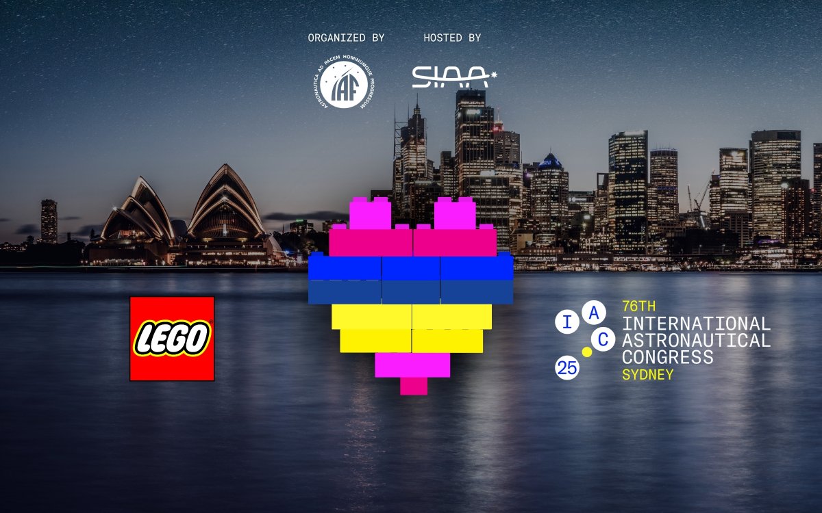 iafastro's tweet image. We are thrilled to announce that @LEGO_Group is partnering with the 76th International Astronautical Congress (IAC 2025)! 💫
🧱 LEGO will be hosting a special Space Day open to the public on the final day of #IAC2025 in Sydney, Australia.
Stay tuned - more details coming soon!