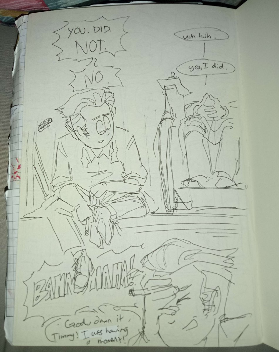 peachy6206's tweet image. day 106 #southpark #sptwt #timjim #sptimjim
(hey guys just a heads up i currently do NOT have any of my drawing tablets so i apologize for the traditional art i'll get to digital once the rain stops & i get back home 😭)