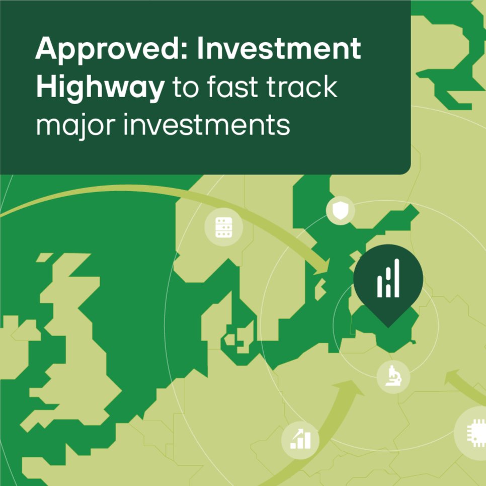 Lithuania has launched the Investment Highway – a fast track for strategic investments. With Seimas approval, major projects can now break ground in months, not years. Invest Lithuania will coordinate to ensure speed, simplicity, and impact. #InvestLithuania #Lithuania
