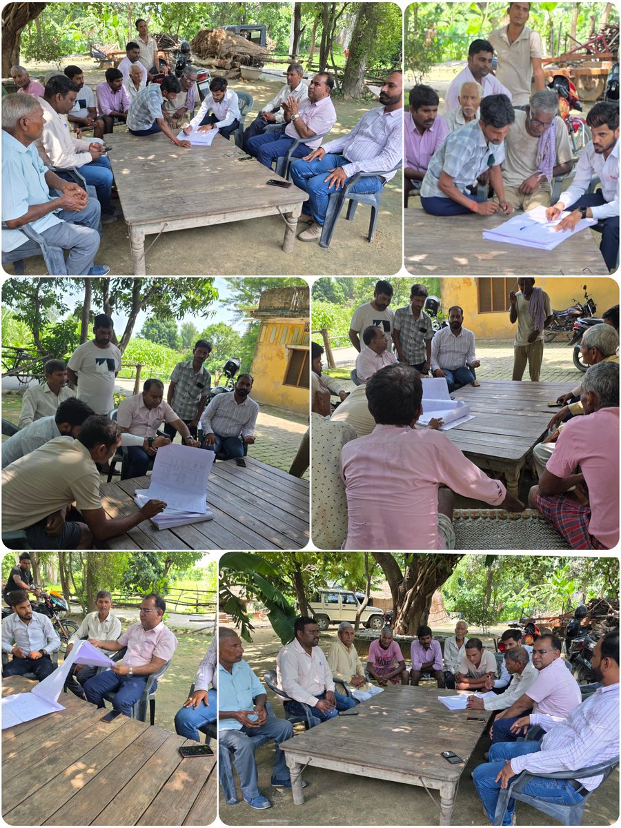 गन्ना विकास परिषद, समिति और मिल क्षेत्र गोला के ग्राम विजौंरिया  में चल रहे सवेँ सट्टा चेकलिस्ट प्रदर्शन का निरीक्षण किया ,गन्ना पर्यवेक्षक एवं चीनी मिल स्टाफ द्वारा संयुक्त रूप से कार्य किया जा रहा है।रजिस्टर में आपत्तियों को अंकित किया जा रहा है