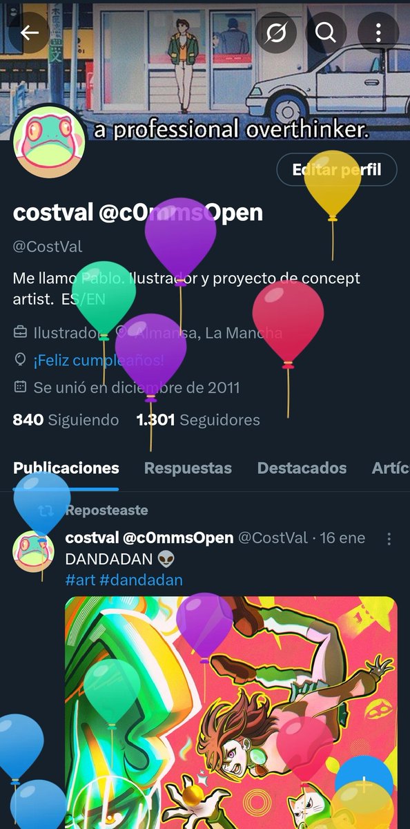 CostVal's tweet image. El día de los globitos es hoy. Durísimo