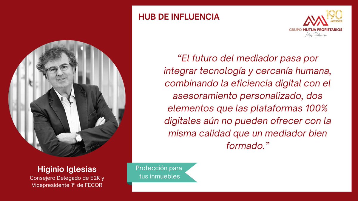 💬 “El futuro del mediador pasa por integrar tecnología y cercanía humana, combinando la eficiencia digital con el asesoramiento personalizado, dos elementos que las plataformas 100% digitales aún no pueden ofrecer con la misma calidad que un mediador bien formado.”

En nuestro