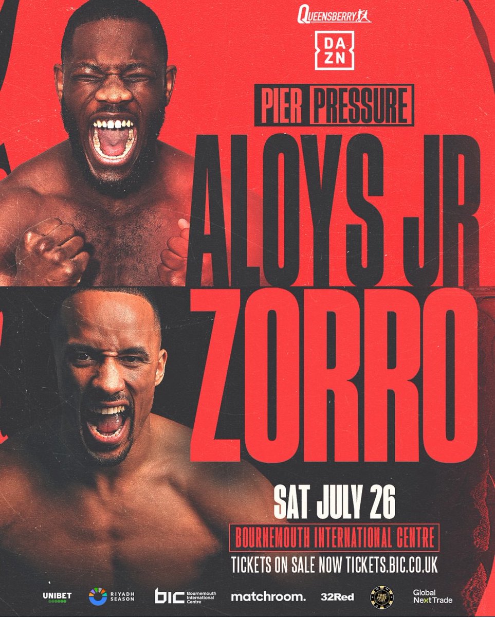 devsahni's tweet image. Crossroads fight on the coast Saturday.
Aloys is destroying anything that moves right now and being touted as one of the best prospects in world boxing.
Ellis Zorro has boxed at a much higher level but not done himself justice when stepping up.
Very intriguing scrap at 200lbs!