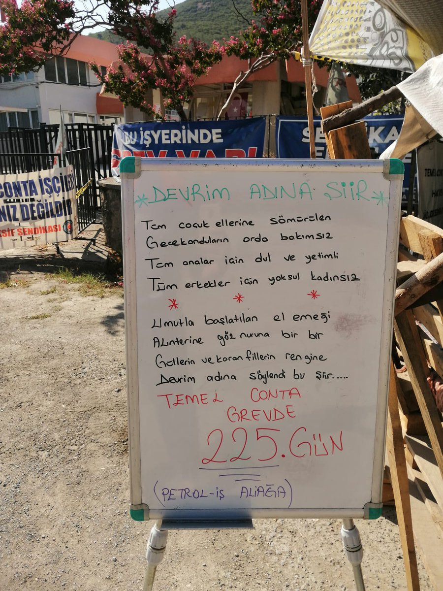 Limter_is's tweet image. Temel Conta grevi, 225. gününde devam ediyor.
Direnen İşçiler Kazanacak!
@temelcontagrev
@IsPetrol
#Grev
#Direniş