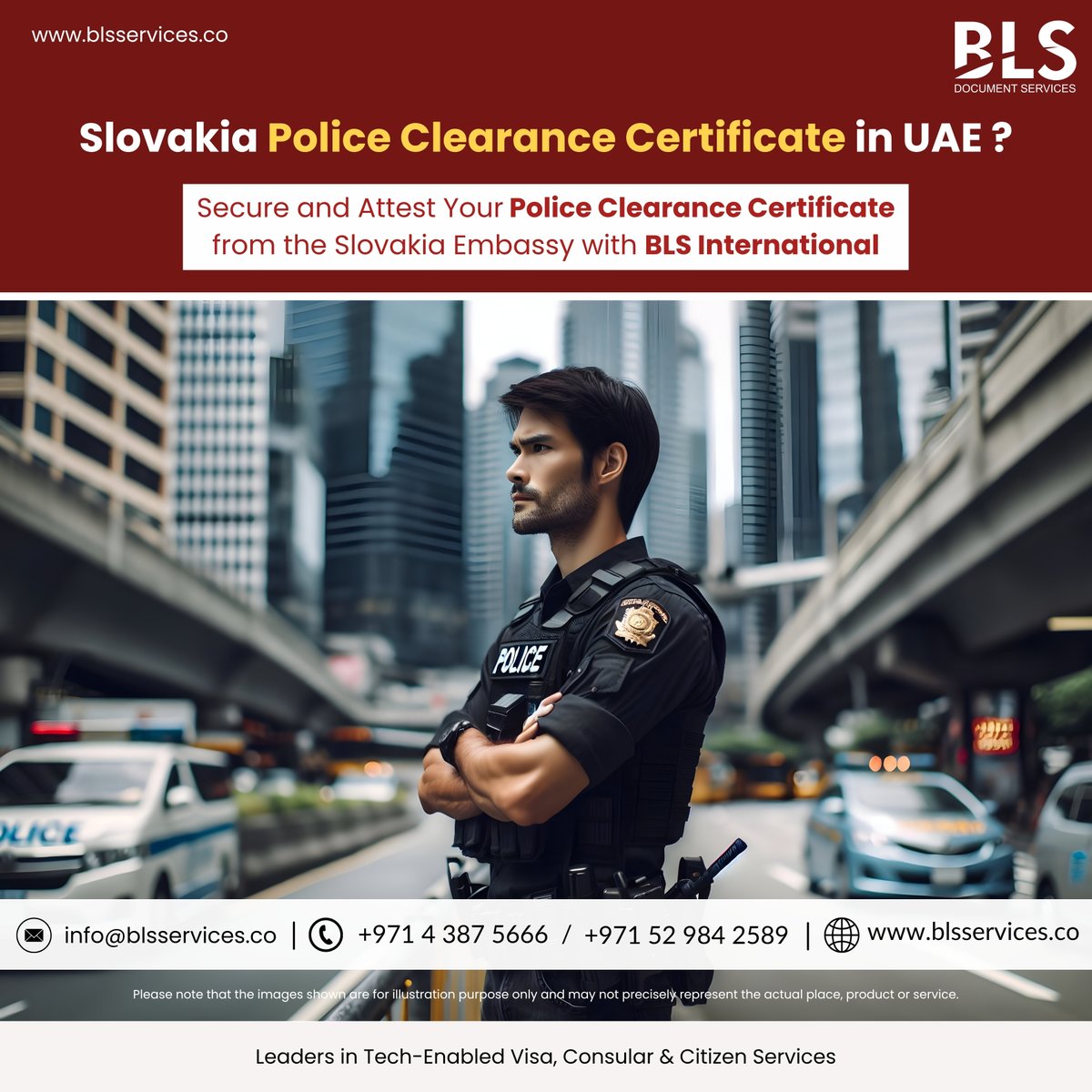 BLSintServices's tweet image. Police Clearance Certificate in UAE
Need a new Police Clearance Certificate (PCC) issued and attested from the Slovak Embassy in the UAE?
Let BLS Document Services handle the entire process for you — quick, reliable, and stress-free.
We ensure your documents meet all embassy…