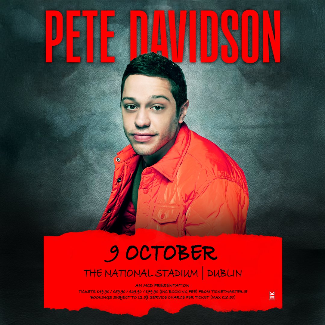 MCD Productions (@mcd_productions) on Twitter photo ๐ฑ๐ผ๐บ๐ป ๐จ๐ต๐ต๐ถ๐ผ๐ต๐ช๐ฌ๐ซ โญ๏ธย Actor, writer, and stand-up comedian Pete Davidson has announced details of his latest stand-up tour, which includes a show in Dublinโs National Stadium on 9th October 2025.
โท Register for MCD presale access here: bit.ly/Pete-Davidson-โฆ
โท MCD ๐ฑ๐ผ๐บ๐ป ๐จ๐ต๐ต๐ถ๐ผ๐ต๐ช๐ฌ๐ซ โญ๏ธย Actor, writer, and stand-up comedian Pete Davidson has announced details of his latest stand-up tour, which includes a show in Dublinโs National Stadium on 9th October 2025.
โท Register for MCD presale access here: bit.ly/Pete-Davidson-โฆ
โท MCD