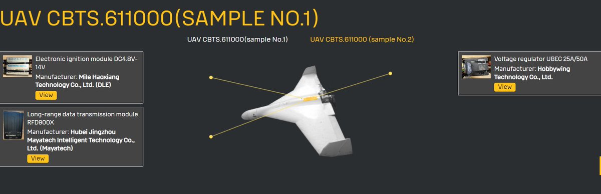 Ukraine’s Defence Intelligence has examined a new Russian reconnaissance UAV used to detect Ukrainian air defenses — nearly all major components are made in China.

Specifically, the fuselage and blocks, a Chinese copy of the data transmission module, the controller with