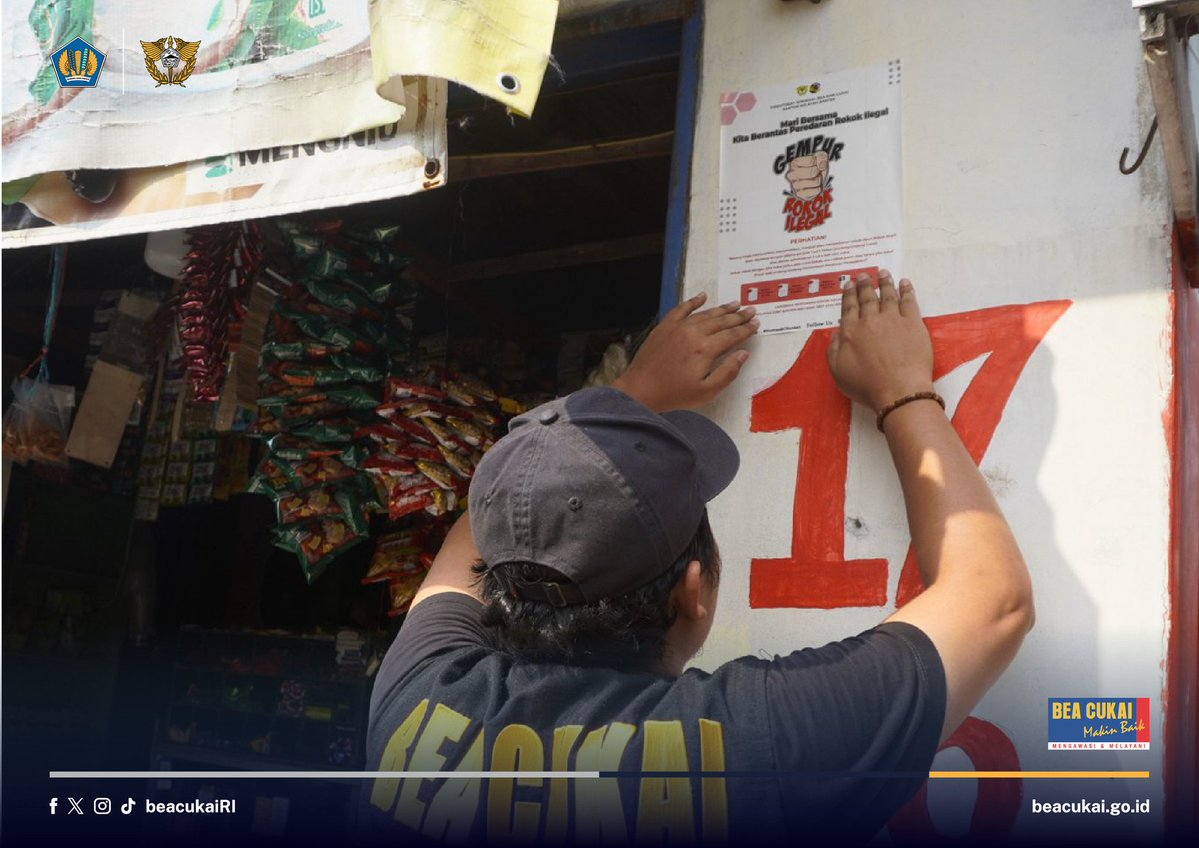 Bea Cukai melalui dua unit vertikalnya, <a href="/bckanwilbanten/">Bea Cukai Kanwil Banten</a> &amp; <a href="/BCkanwilAceh/">Kantor Wilayah Bea Cukai Aceh</a> mengintensifkan upaya pemberantasan rokok ilegal sebagai bagian dari komitmen menjaga penerimaan negara &amp; perlindungan masyarakat.

Seperti apa upaya yang dilakukan?

Selengkapnya👇🏽
beacukai.go.id/berita/awasi-r…