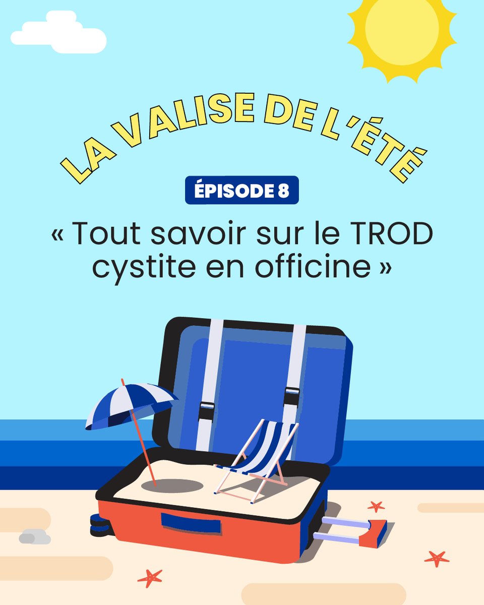 🧳 Épisode 8 - Tout savoir sur le TROD cystite en officine

Le protocole cystite simple est désormais bien intégré dans les missions des pharmaciens d’officine. 

🔗 Voir la playlist complète ici : youtube.com/playlist?list=…