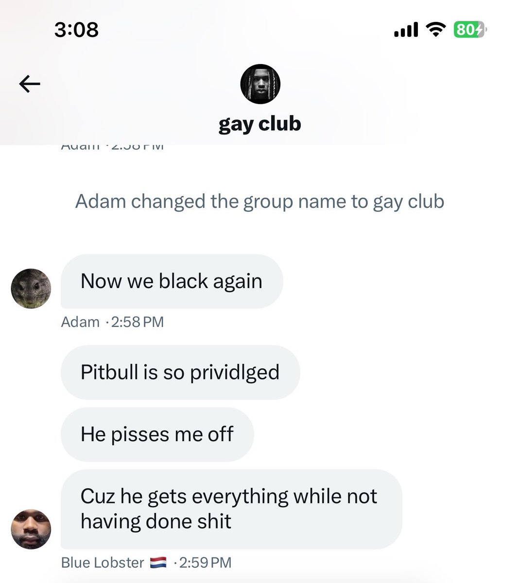 sourboxing's tweet image. Wanna know where all the boxing narratives come from?
they come from chat groups like this on twitter 😮
Look at what they name themselves why should anyone take them seriously?
This is what boxing twitter has become a bunch of chat groups where they try to indoctrinate you…