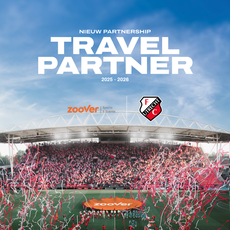 fcutrecht's tweet photo. 🤝 FC Utrecht verwelkomt Zoover Sports &amp; Events