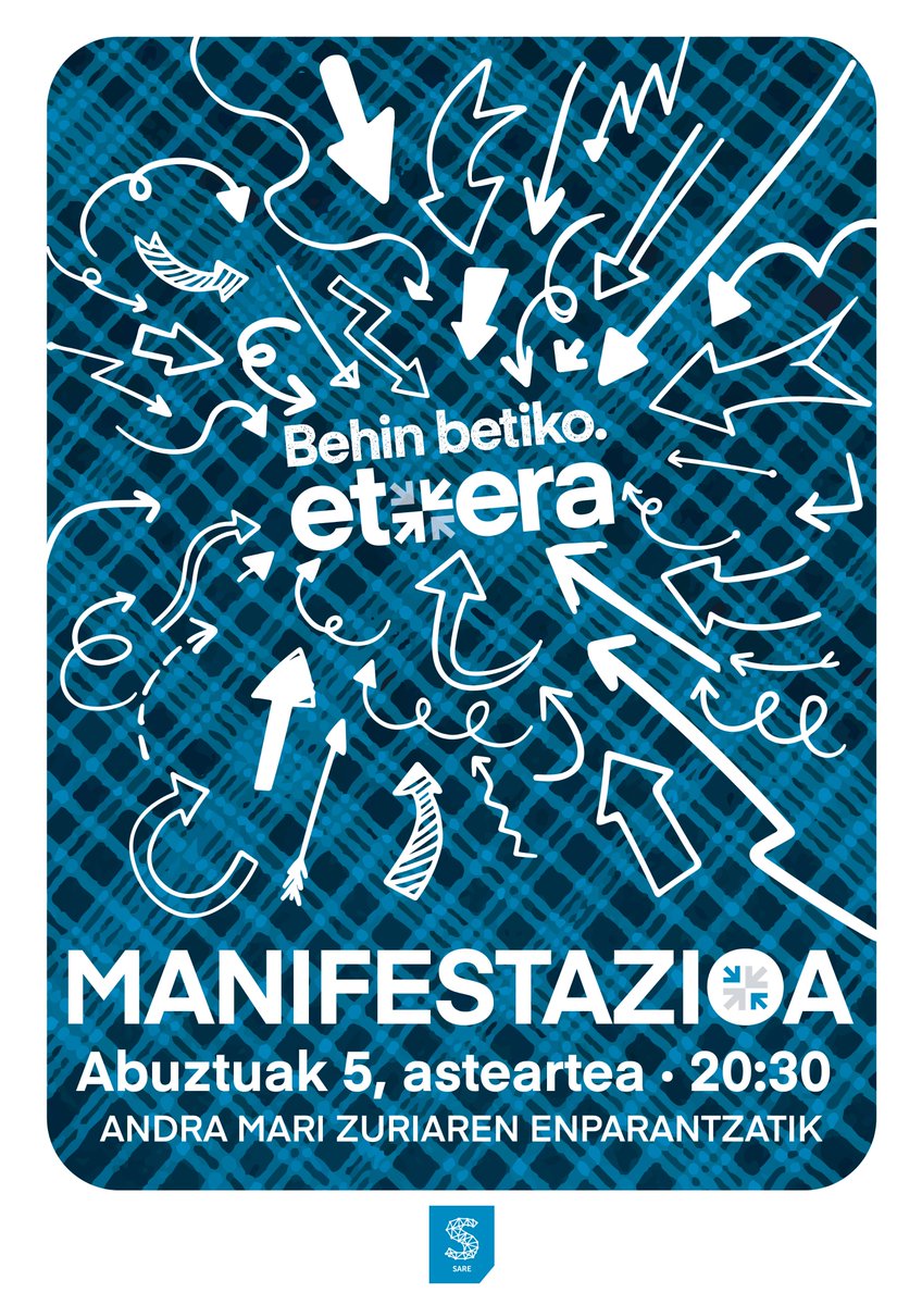 Gasteizko jaien bueltan egitaraua antolatu du Sarek aurten ere, preso, iheslari eta deportatuen auziaren konponbidea aldarri. Uztailaren 25eko eta abuztuaren 5eko ekimenen berri emateko agerraldia egin dute. 

» <a href="/naiz_info/">naiz:</a>: naiz.eus/eu/info/notici…