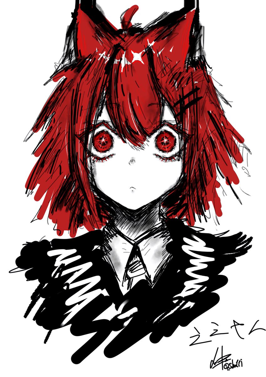 Moranashi's tweet image. こうべーってバーって色塗るの楽しいよね