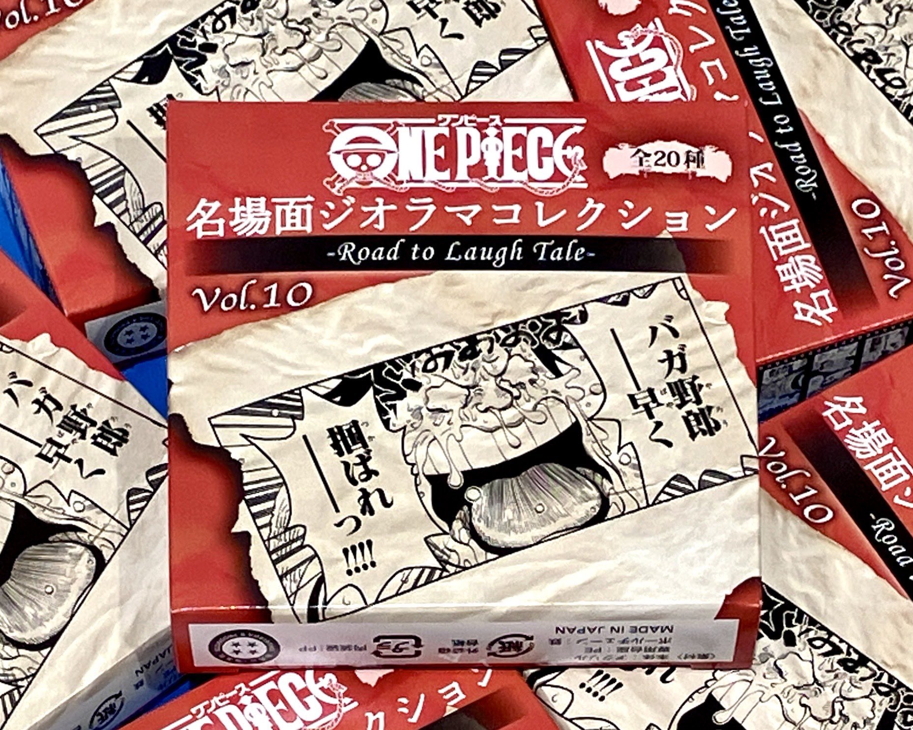 ONE PIECE 麦わらの一味セット　ジオラマ付 ONE PIECE 麦わらの一味セット ジオラマ付