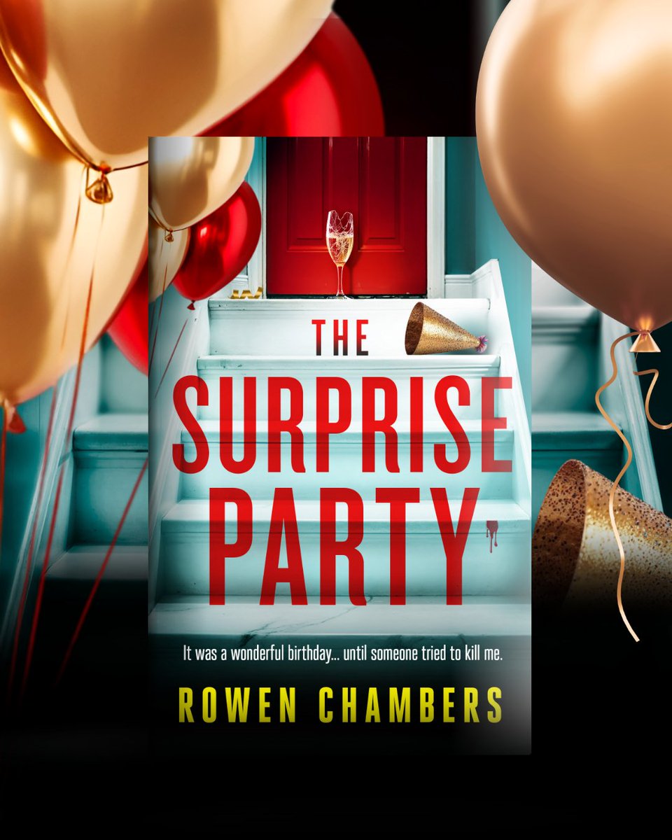 JoffeBooks's tweet image. They threw her a surprise party...
She just didn’t realise the *surprise* was attempted murder. 🎁🔪
The Surprise Party by Rowen Chambers is twisty, tense, and totally addictive.
Unwrap the drama here for just 0.99: geni.us/the-surprise-p…