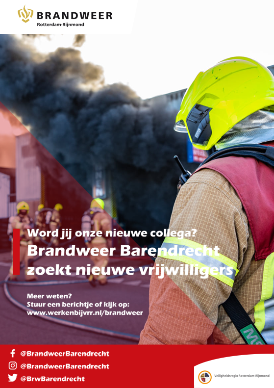👉 Woon je op maximaal 5 minuten van kazerne Barendrecht? 
📍 Waar: Dr. Kuyperstraat 25, Barendrecht
🕖 Wanneer: Elke maandagavond van 19:00 tot 19:30 uur
💡 Nieuwsgierig naar de functie? Bekijk de vacature:
🔗 werkenbijvrr.nl/o/brandweer-vr…