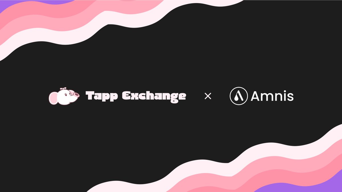 🚨Strategic Partnership: Tapp Exchange x <a href="/AmnisFinance/">Amnis Finance</a>🚨

We’re leveling up with one of the original builders in liquidity staking on <a href="/Aptos/">Aptos</a>!

To celebrate, we’ve launched an $amAPT/$APT pool, now live with a fresh 500 $APT bonus incentive.

#LFTapp