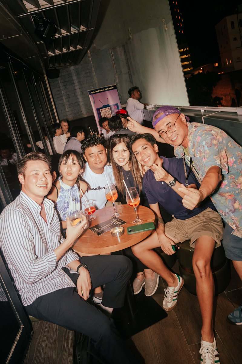 Soundbeats (@soundbeats_) on Twitter photo We were thrilled to be a co-organiser of the event - A.I. Soundscape Soirée: Merging Creativity with blockchain
It was an evening filled with photos, drinks, laughter, and meaningful conversations.
🤝 Big thanks to <a href="/crypto_mattock/">Ngo Man Desmond Li</a>, <a href="/erc20permit/">Permit Foundation</a>, and everyone who showed up. We were thrilled to be a co-organiser of the event - A.I. Soundscape Soirée: Merging Creativity with blockchain
It was an evening filled with photos, drinks, laughter, and meaningful conversations.
🤝 Big thanks to <a href="/crypto_mattock/">Ngo Man Desmond Li</a>, <a href="/erc20permit/">Permit Foundation</a>, and everyone who showed up.