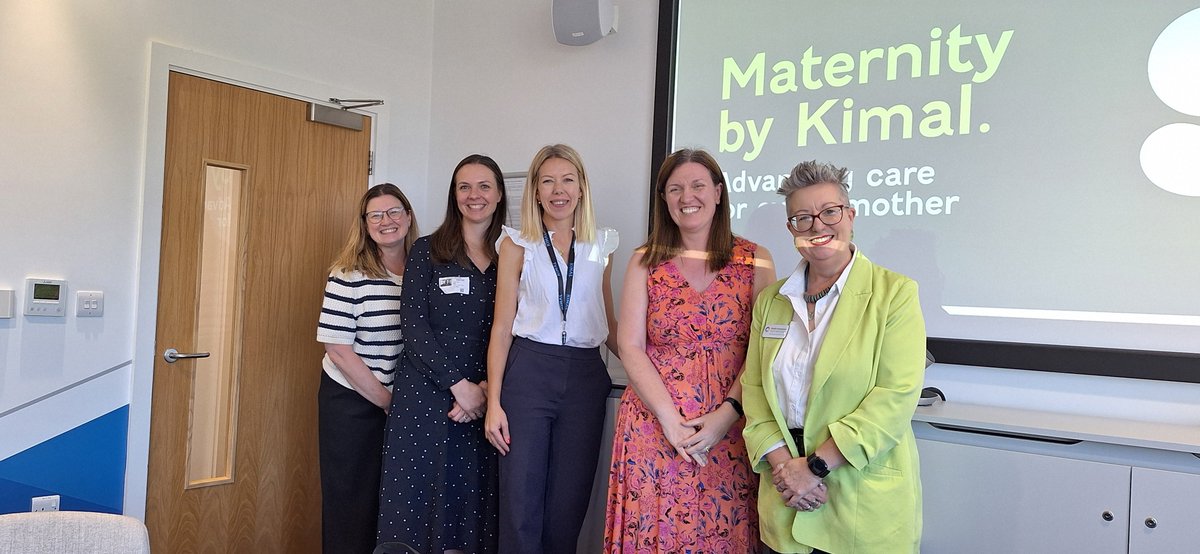 HealthInnovWM's tweet image. Our team visited the offices of Kimal in Worcester recently to learn more about their new maternal health portfolio and discuss how Health Innovation West Midlands can help drive adoption of their innovations into the NHS.