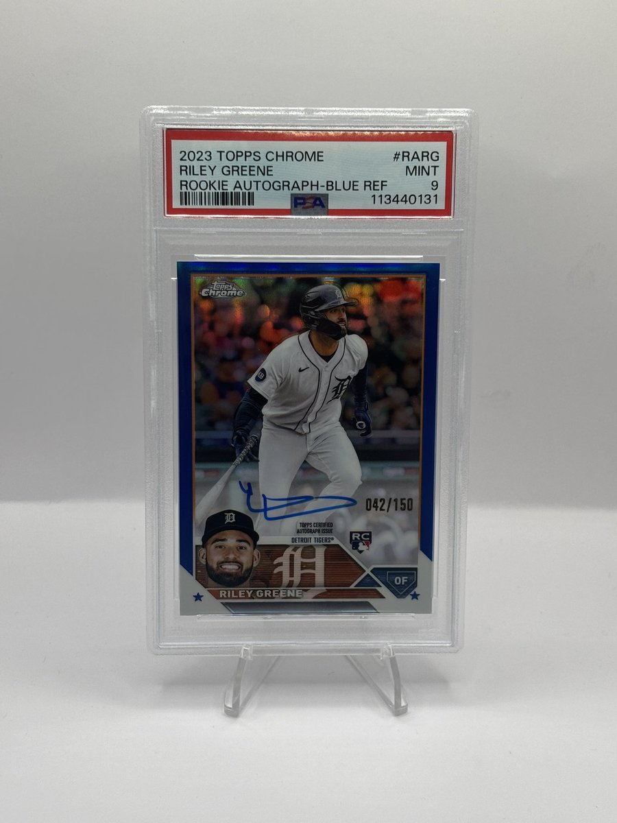 BrettPokley's tweet image. Little tigers lot available
Riley blue $215
Josue /99 $165
Riley gold minted SP $65
Keith $40
RT’s appreciated!