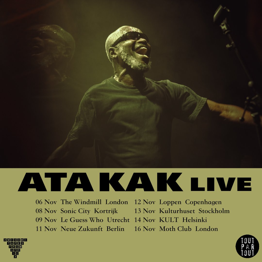 Ata Kak Back On Tour

Buy tix tix.to/AtaKak_TourDat…