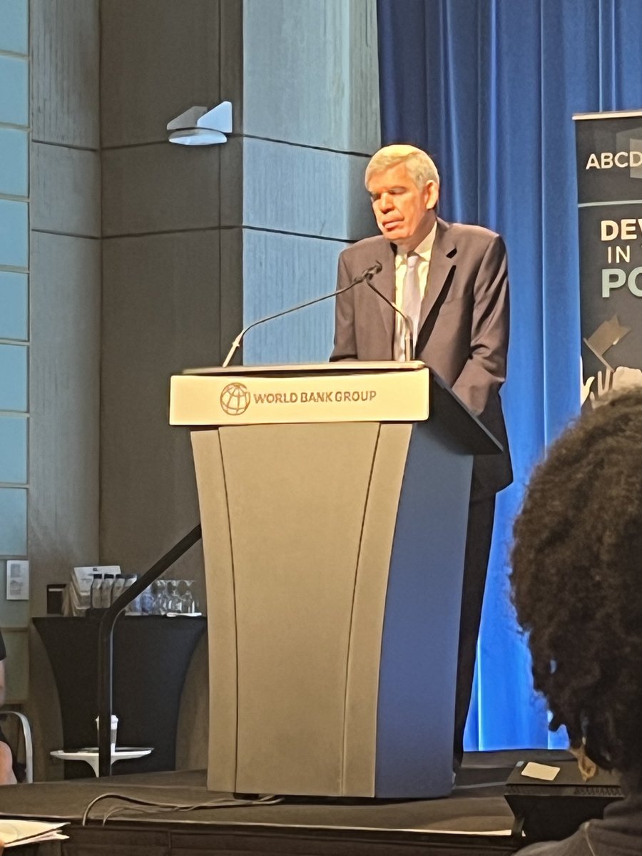 JustinSandefur's tweet image. Mohammed El-Erian doubles down on his call for Jerome Powell to resign — by doing so, he says, Powell protects the Fed’s independence as attacks on him morph into attacks on the Fed.
#ABCDE2025
