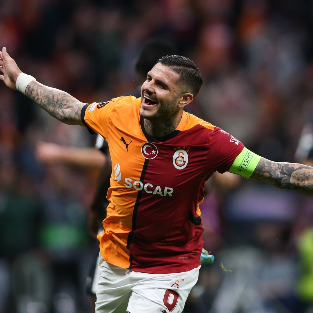 Galatasaray'ın yeni kaptanı Icardi oldu.
