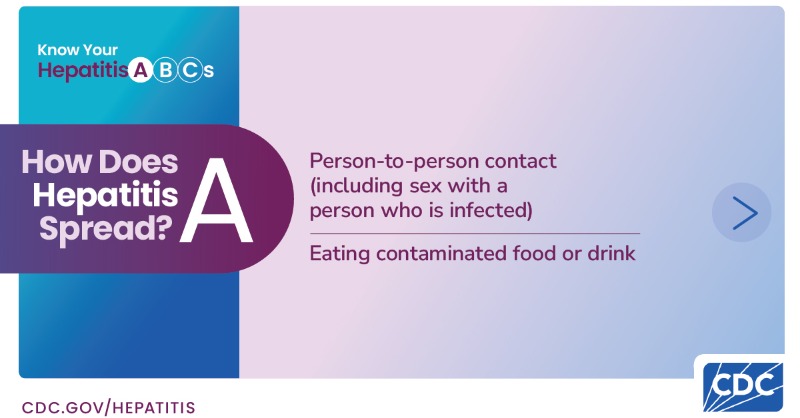 cdchep's tweet photo. Did you know? Hepatitis A, hepatitis B, and hepatitis C are all spread differently.

Learn ways you can reduce your risk for each type of #ViralHepatitis: https://t.co/KW8vORHHVe