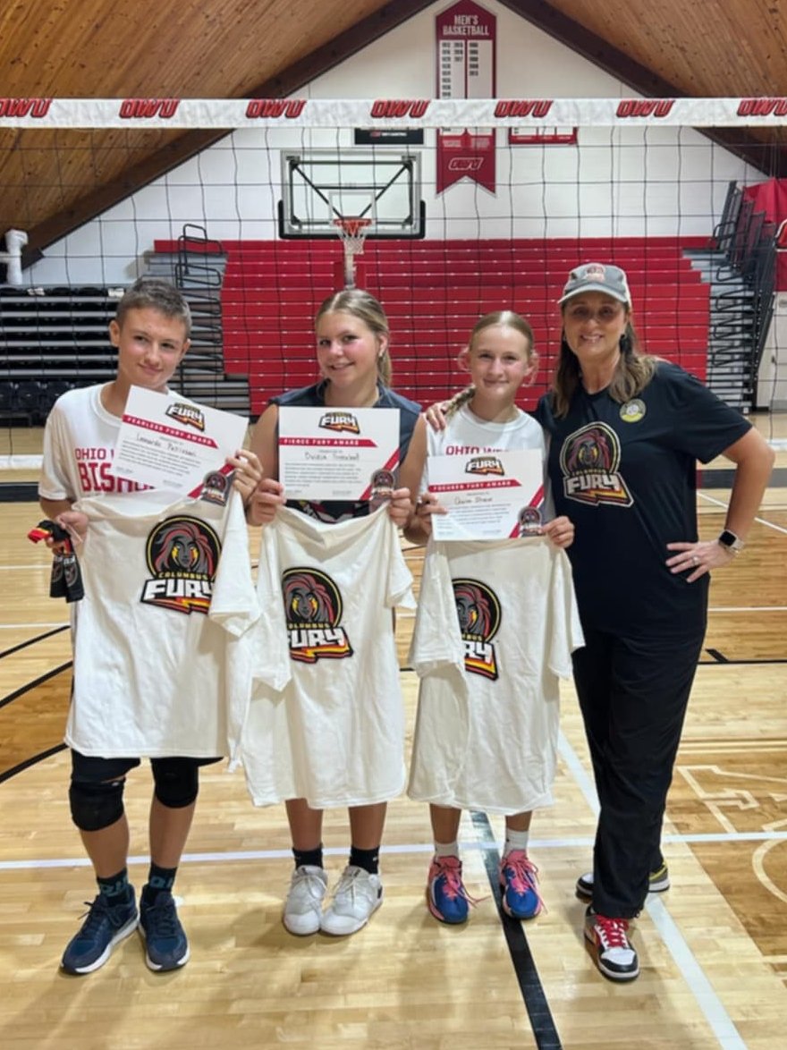ColumbusFury's tweet image. It&apos;s camp season! 🏐

The Fury, together with Community Ambassador @AudreyFlaugh, is making an impact beyond the court this summer by visiting local area summer camps. We aim to support and inspire the next generation of athletes and demonstrate our commitment to uplifting the…