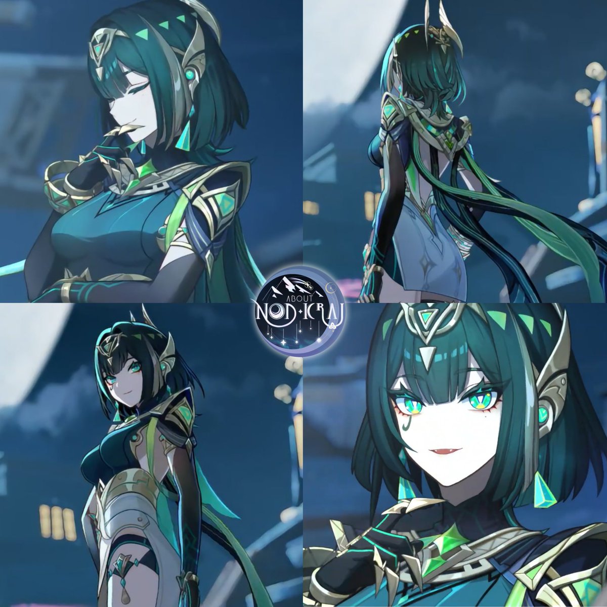 AboutNodKrai's tweet image. 6.2 Playable Character Nefer
5 star Dendro bow | Origin: Sumeru
Main DPS | Lunar-Bloom
Via Liquidation
#NodKrai #Genshinlmpact