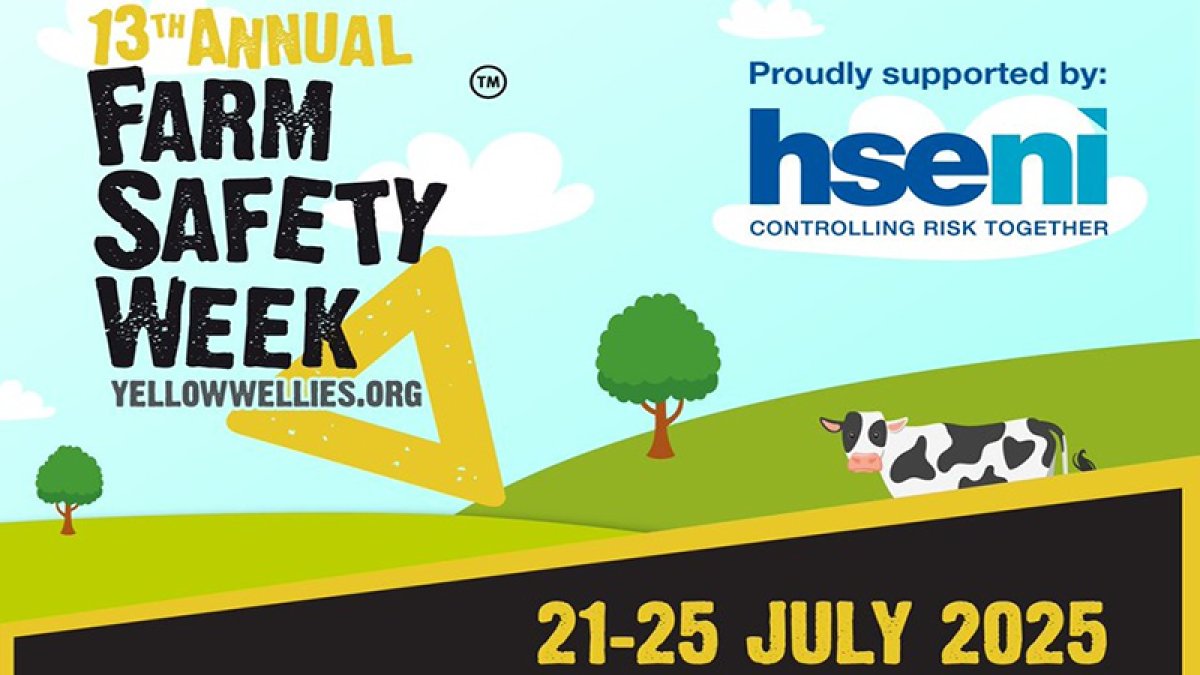 nibusinessinfo's tweet image. The Health and Safety Executive for Northern Ireland (HSENI) is supporting the Farm Safety Foundation during Farm Safety Week, which is running from Monday 21 July to Friday 25 July 2025.
Read more about Farm Safety Week 2025 >> nibusinessinfo.co.uk/content/farm-s…