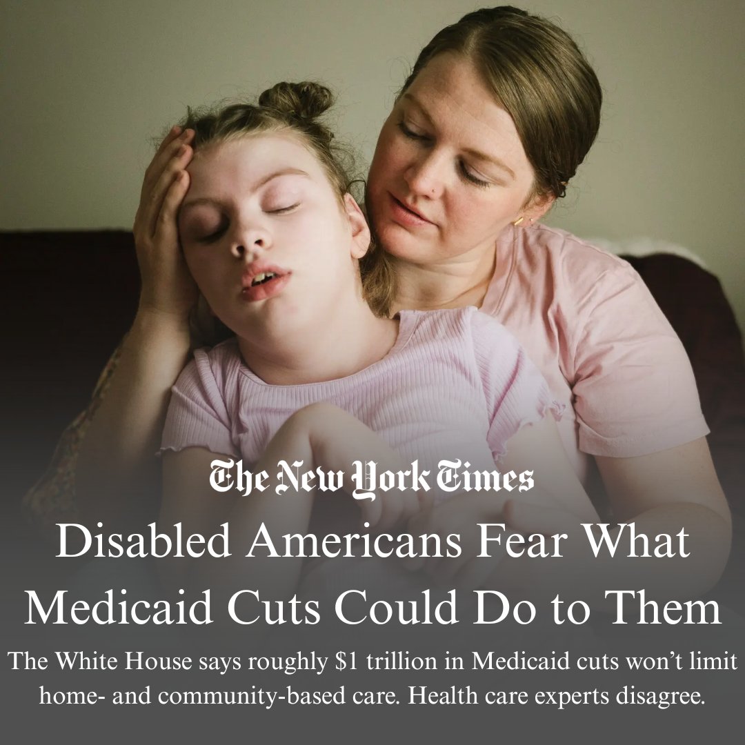 FrankPallone's tweet image. Republicans claim their health care cuts will only be around the edges. It’s a lie.
The truth is their Medicaid cuts will be devastating for Americans with disabilities and their families.