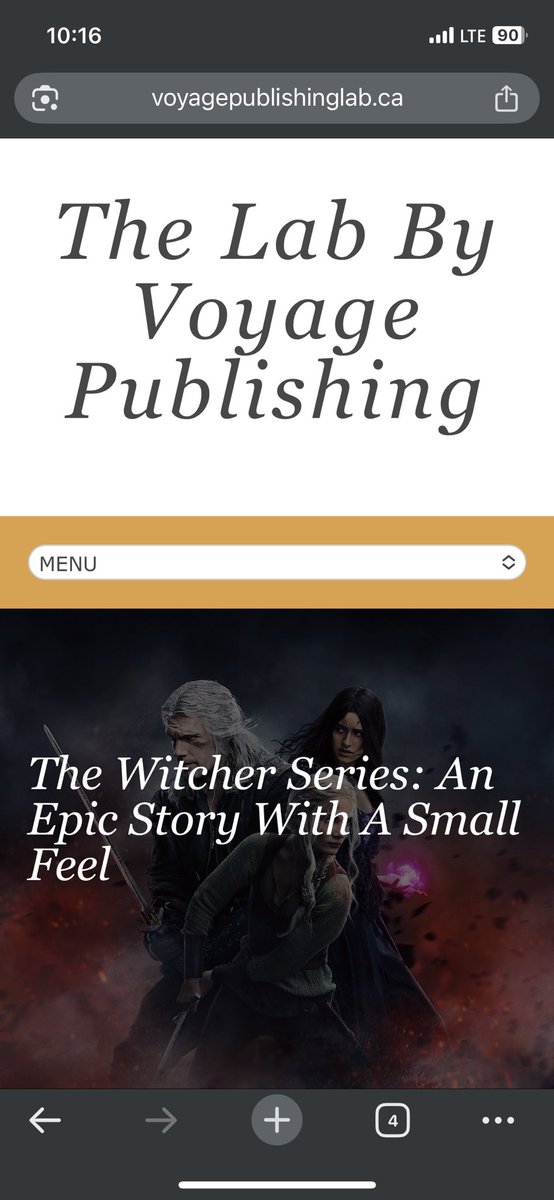 PublishVoyage's tweet image. Few stories are able to blend between epic and small-scale story telling, but the Witcher does it better than anyone else I’ve read. If you’ve been thinking about giving the series a try, check out the link in my bio!

#witchersaga #fantasybookrecs #geraltyenneferciri