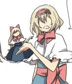 TurboMonkgician's tweet image. "I've heard from a little doll that Byakuren is having fun with that doll with the others during my break. By popular demand, with the help of Yukari again, I have made a new one for her to keep up with the others here...
once I go take the old one back, which should be soon."