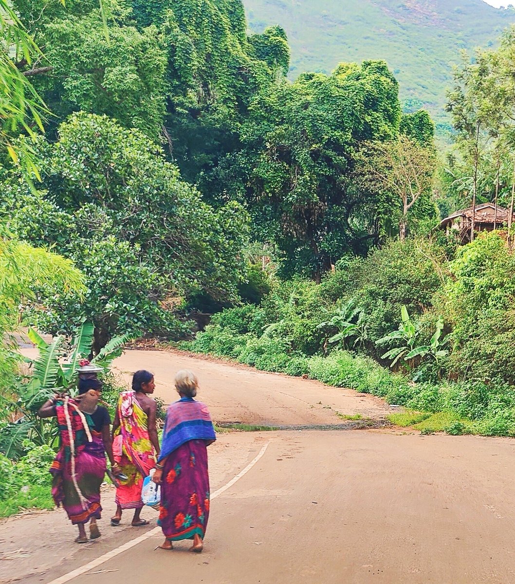 The company of friends.
Countryside Odisha.