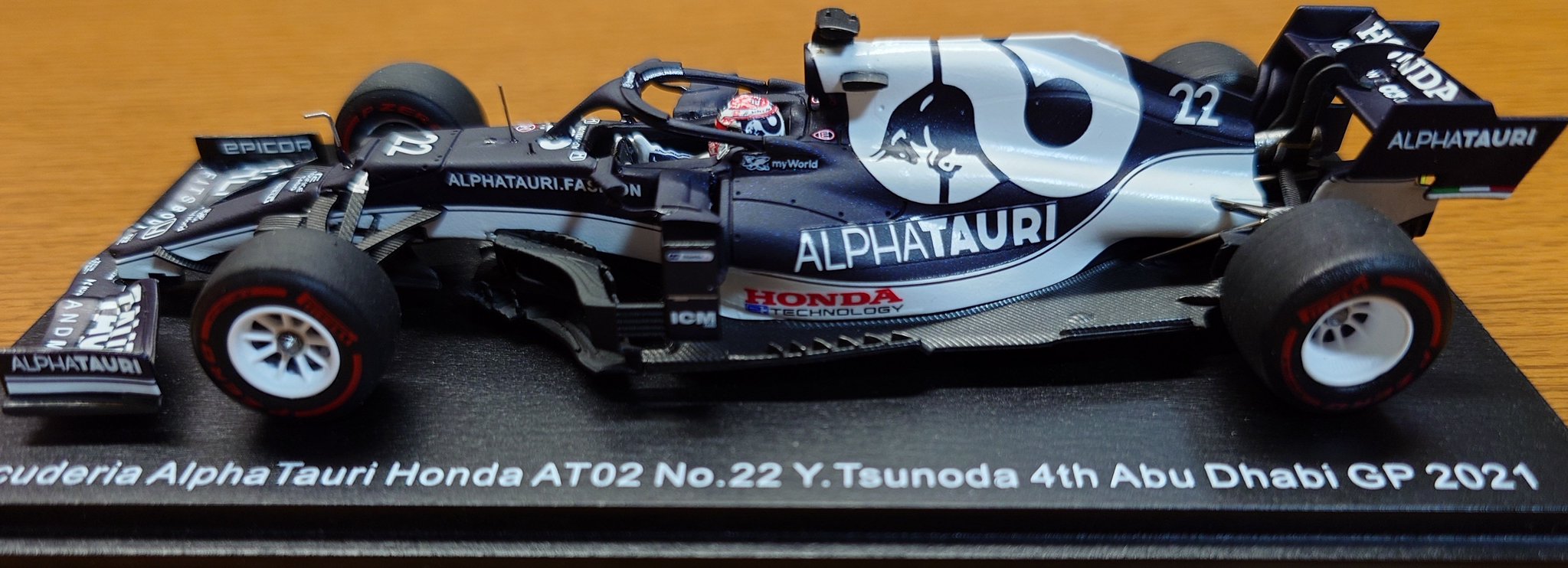 アルファタウリ AT02 アブダビGP 2021 ココ on X: 