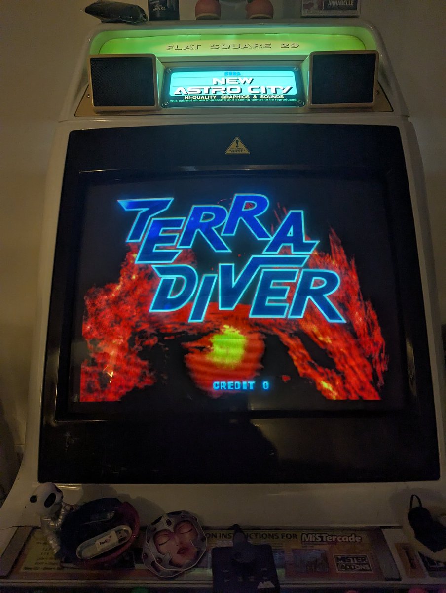 RannySnice's tweet image. I found an incredible shooter! While we are waiting for M2&apos;s Salamander 3, give this one a spin. The graphics and soundtrack are S-Tier! Put on a pair of solid headphones or crank up your receiver and subwoofer. You&apos;re in for a treat with this game! #Shmup #arcade #MiSTerFPGA