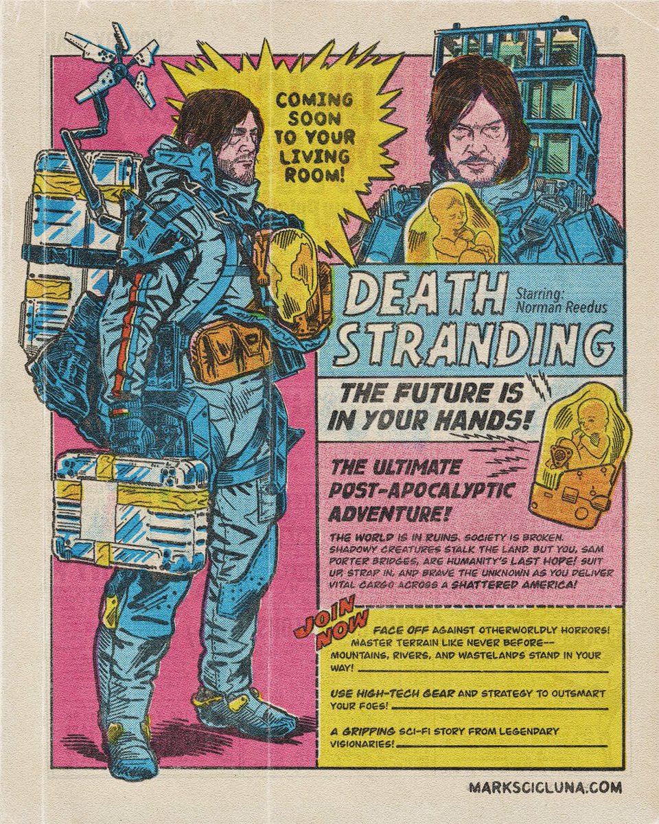_markscicluna's tweet image. “The future is in your hands” 🐋 📦 🐾 👶 ⛰️ 📡 #deathstranding #DeathStrading2 #fanart