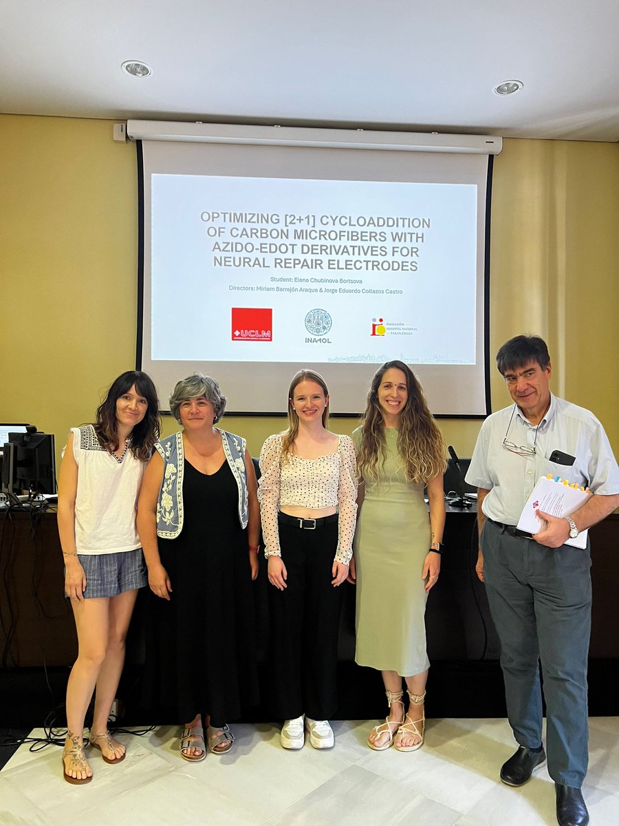 MolToledo's tweet photo. 📢Hoy ha presentado su TFM nuestra investigadora de Elena @atrelena!!  💪💪
Mucha ☘️en esta nueva etapa!!! 
@MolToledo 
@MAmbBioquimUCLM 
@uclm_es https://t.co/P3UCC23VZz