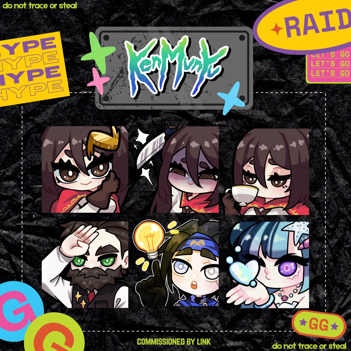 kenmunyu's tweet image. ✨ Emotes Commission ✨

🌱$5 each
🌱minimum of 4 emotes per order

💌DM me if interested!

#Emotes #commissions #commisionsopen #Vtubers #VTuberAssets
