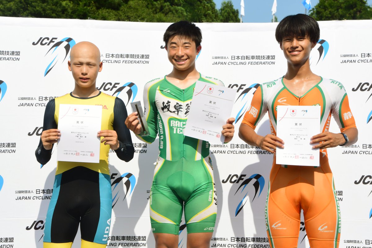 2025 JOCジュニアオリンピックカップ自転車競技大会
男子U17　ポイントレース
1位 佐野凌麻（岐阜第一高校）　21p
2位 戸倉誠大（宇陀高校）　19p
3位 落合隼 （静岡北高校）　12p