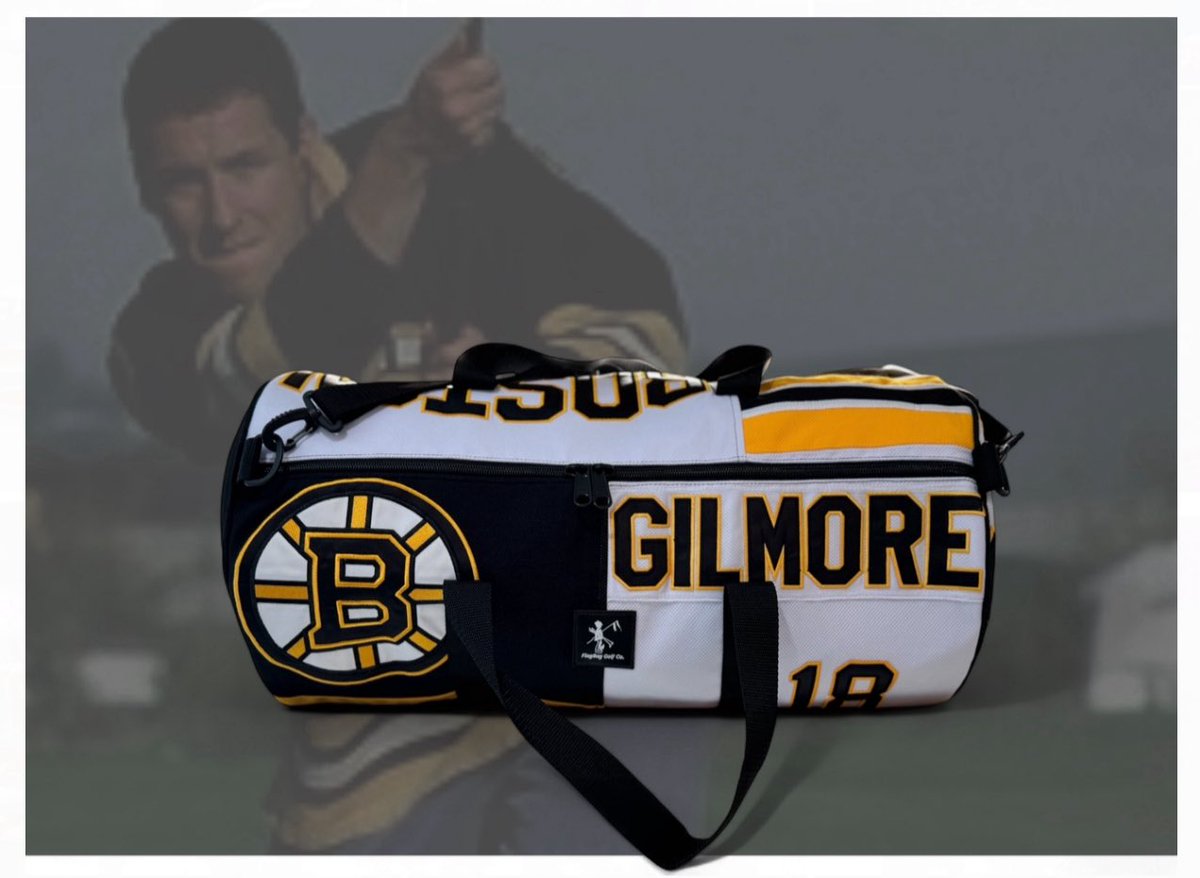 FlagBagGolf's tweet photo. Happy Gilmore fans! On IG this week have our first ever FlagBag giveaway going on to honor Happy. Follow us. Tag 3 friends to enter, and post in stories for bonus entry.  Repost to help spread word. Get happy #FlagBagGolf #HappyGilmore #Giveaway #GolfGear #Golf #MadeForGolfers https://t.co/3SDSuY9SUh
