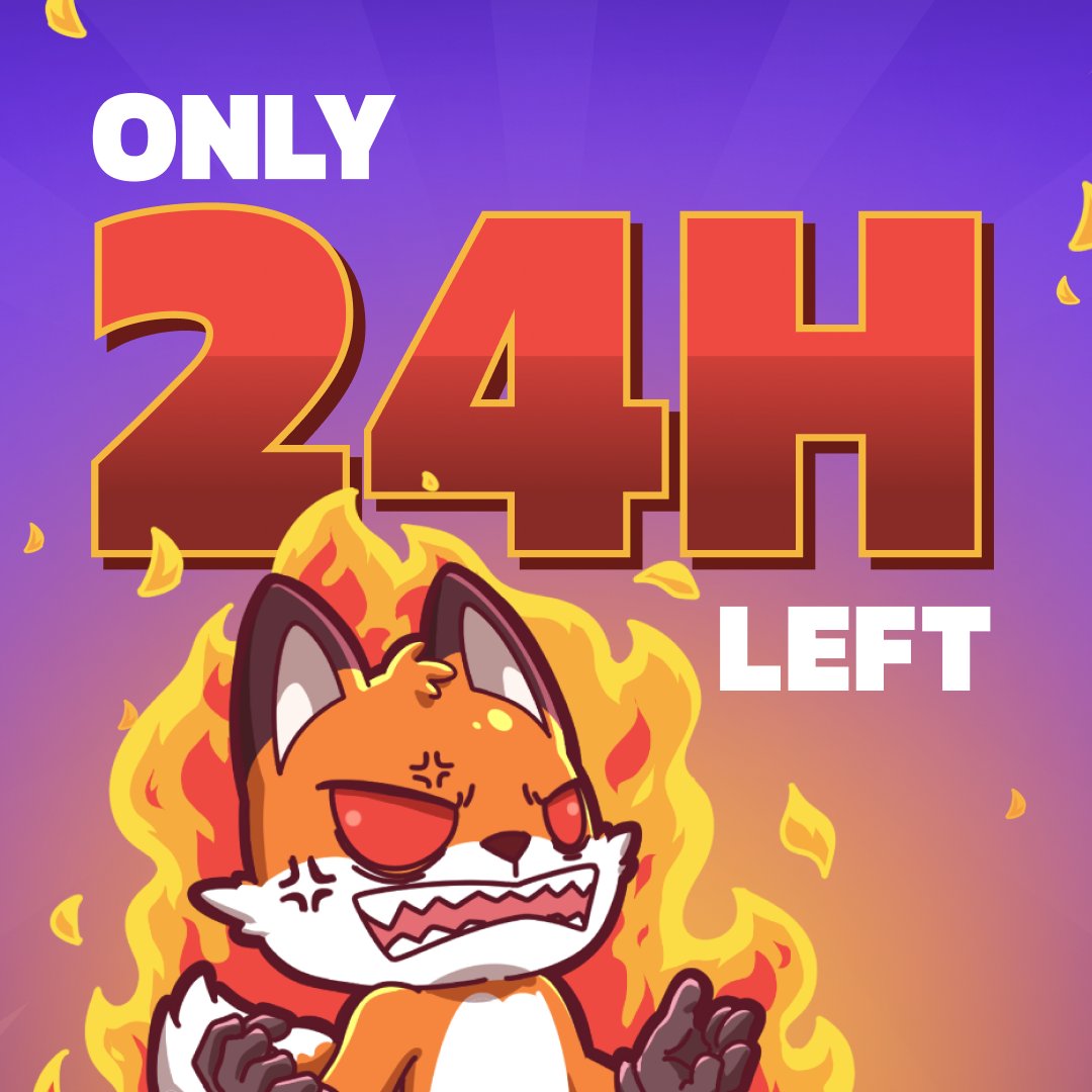 ⏳ 24H LEFT TO FINISH THE ONLY UP EVENT

Climb now or miss your shot at the Finals.

🎁 Guaranteed Rewards for all participants!
💰 $7,000 prize pool on the line
