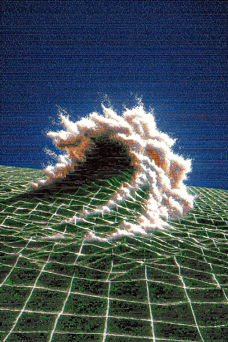 Not born of ocean but of syntax. Wave coded to flow.